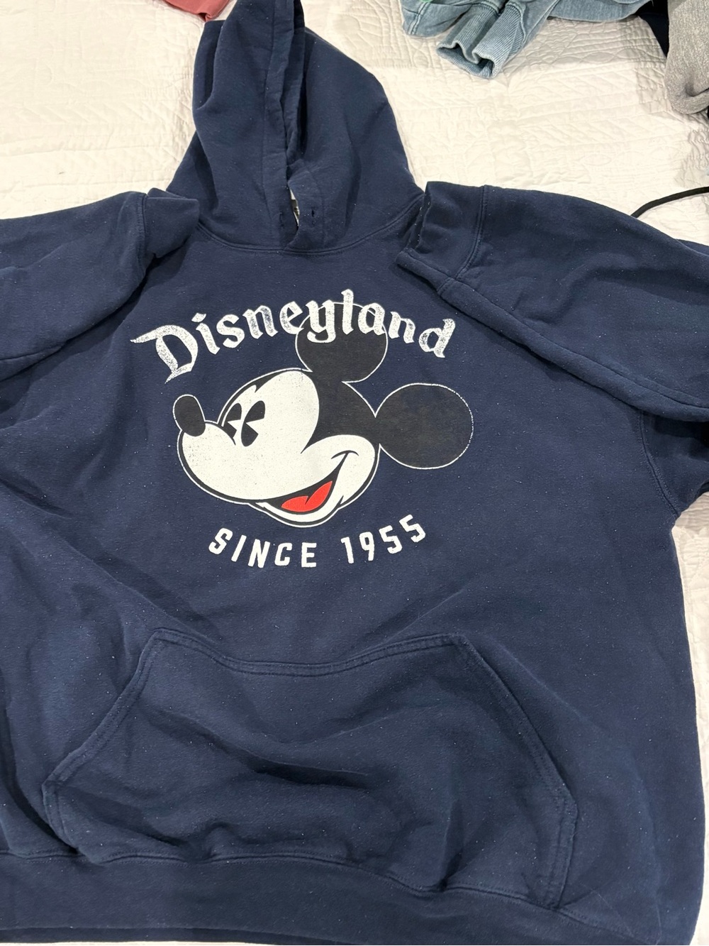 Disney Navy Blue Mickey Mouse Hoodie Pullover
